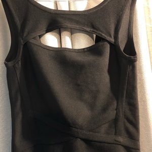 Black Cut Out Dress